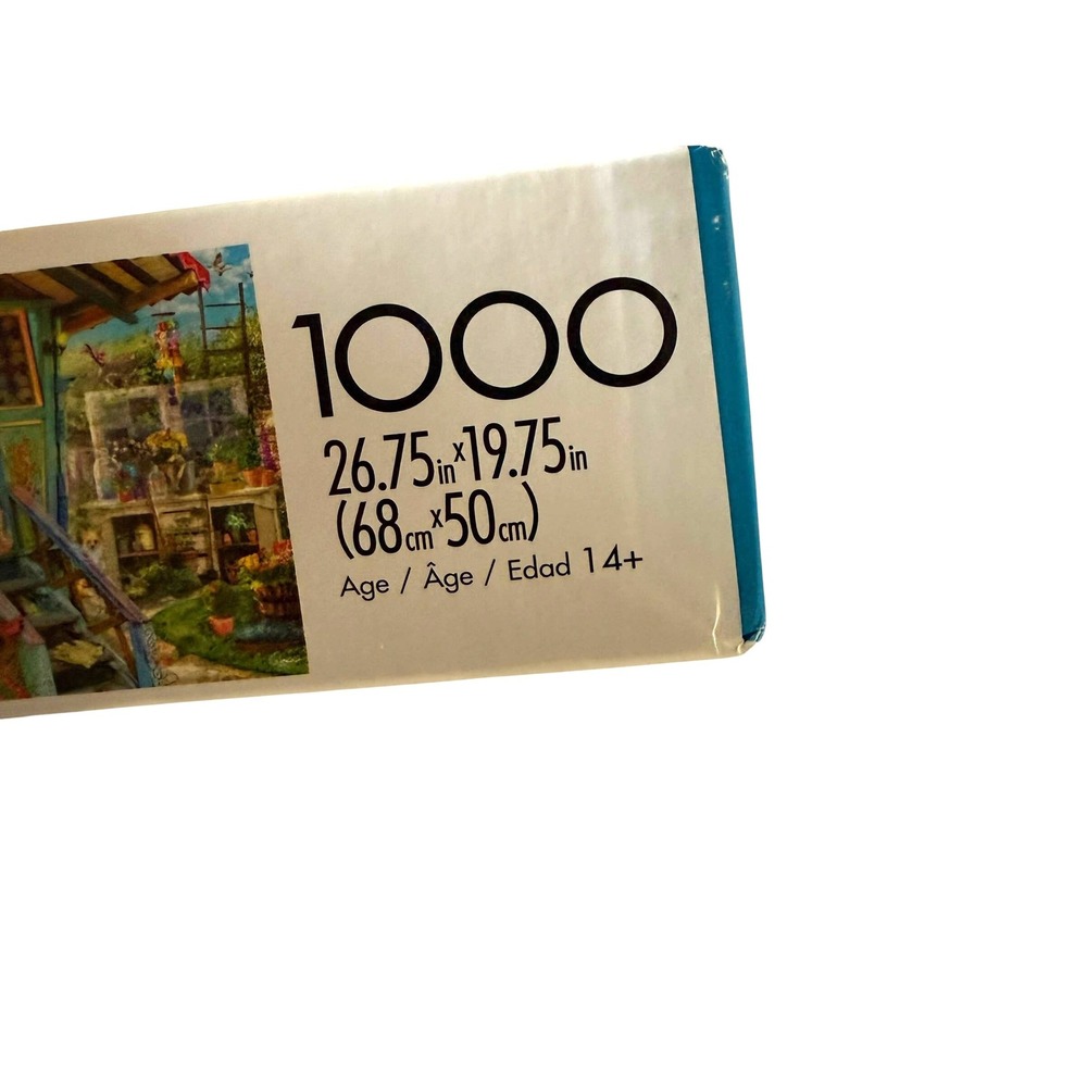 Buffalo Games Aimee Stewart The Potting Shed 1000 Piece Jigsaw Puzzle 91520 - Picture 7 of 10